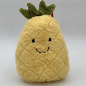 عروسک آناناس نرم و خندان - 20 سانت