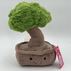 عروسک درخت بونسای خندان - ۲۰ سانت (سبز)