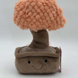 عروسک درخت بونسای خندان - ۲۰ سانت (گلبهی)