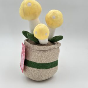 عروسک گلدون قارچی زرد - 20 سانت