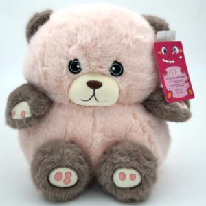 عروسک خرس تپل صورتی  - ۳۰ سانت